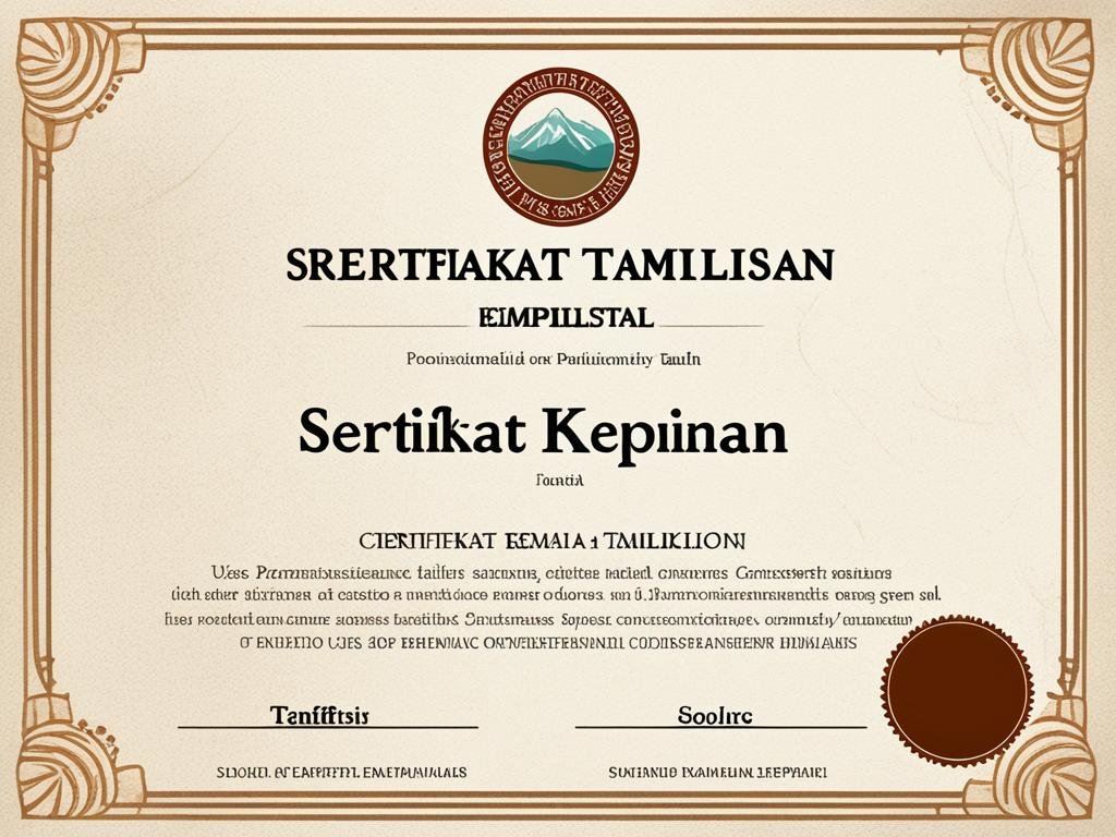 Panduan Lengkap Sertifikat Kepemilikan Tanah