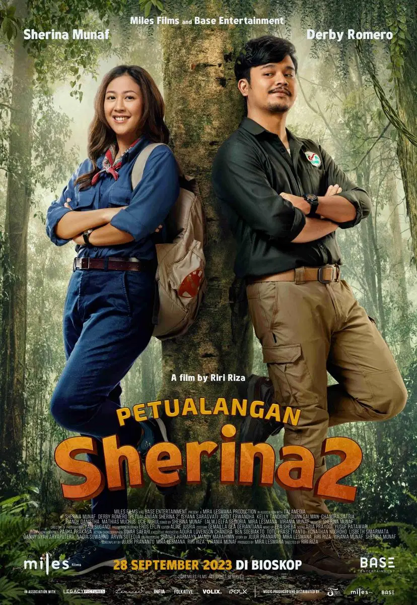 film petualangan sherina 2 2023 cerita dari awal sampai akhir